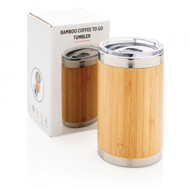 Logotrade promotional gifts photo of: Bamboo coffee to go tumbler